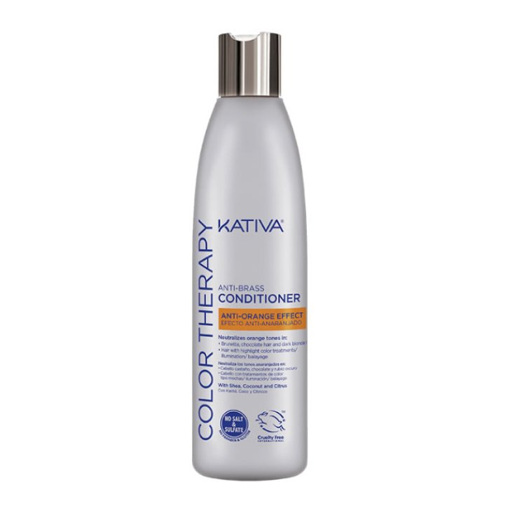 Kativa Anti-Brass Après-Shampooing Effet Anti-Orange 250 ml