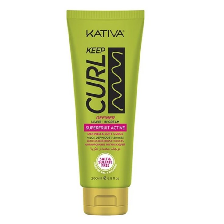 Kativa Keep Curl Definer Crème Sans Rinçage 200 ml