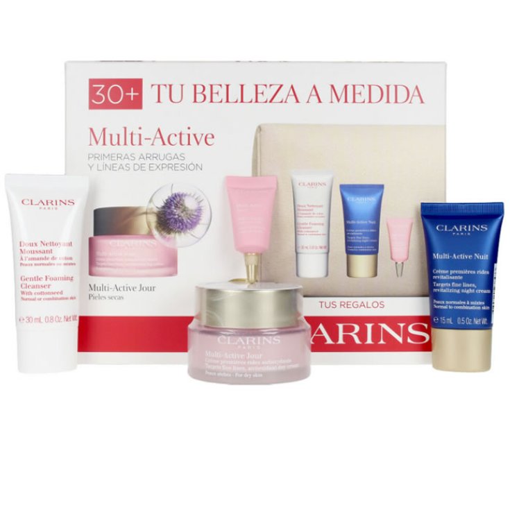 Clarins Multi-Active Crème de Jour Peaux Sèches 50 ml Coffret 5 Pièces 2020