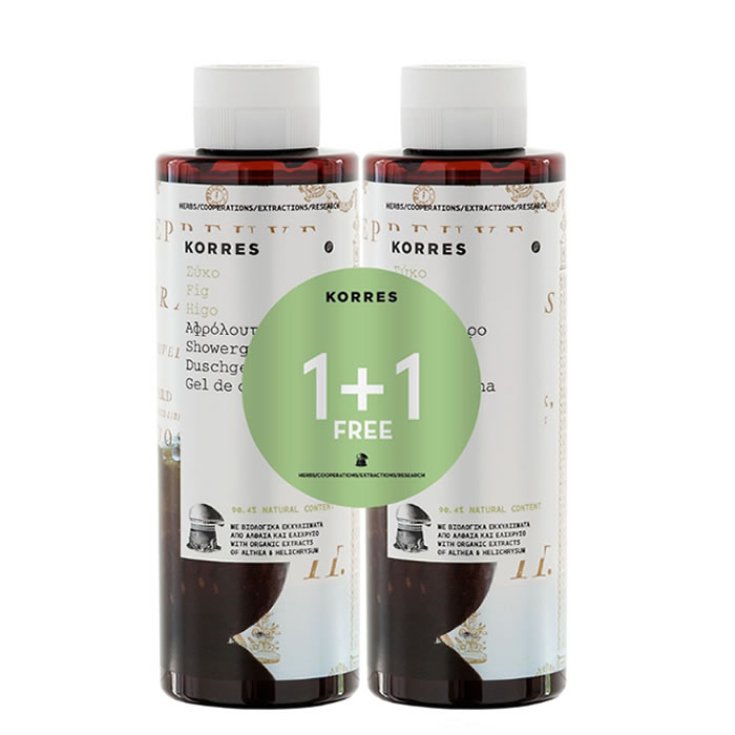 Korres Gel Douche Figue 2x250ml