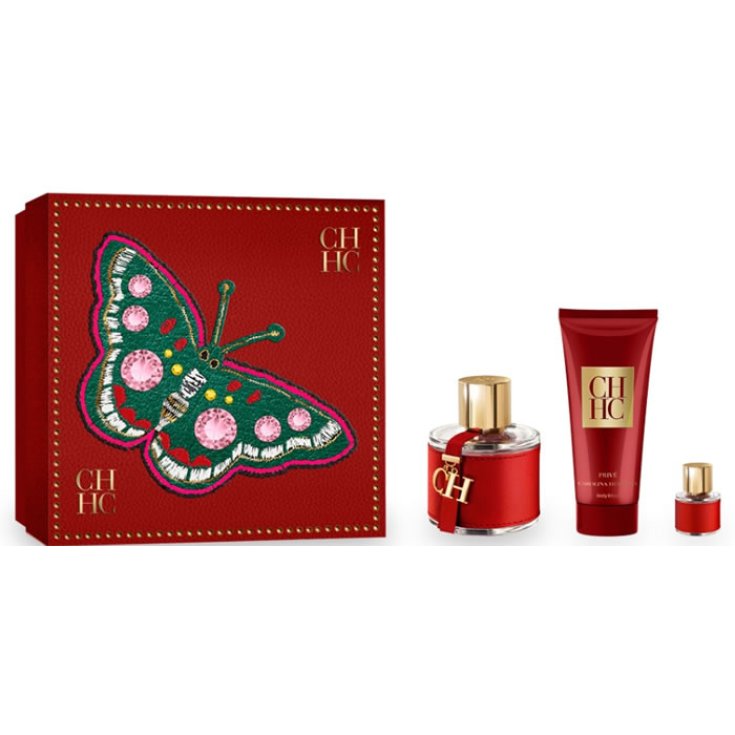 Carolina Herrera CH Eau De Toilette Vaporisateur 100 ml Coffret 3 Parties 2020