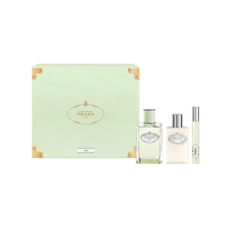 Prada Infusion Iris Eau De Parfum Vaporisateur 100 ml Coffret 3 Pièces 2020
