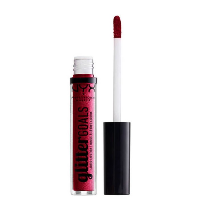 Nyx Glitter Goals Rouge à Lèvres Liquide Bloodstone 3ml