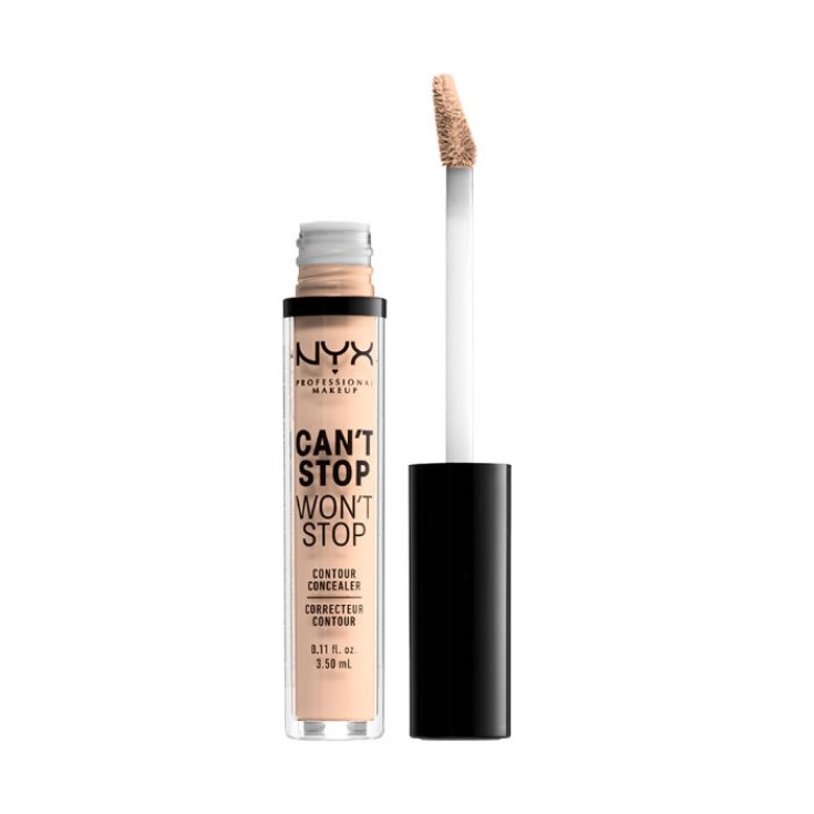 Nyx Can´t Stop Won´t Stop Correcteur de contours à couvrance totale Ivoire clair 3,5 ml