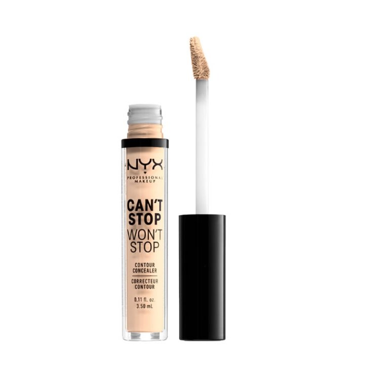 Nyx Can´t Stop Won´t Stop Correcteur de contours à couvrance totale Pâle 3,5 ml