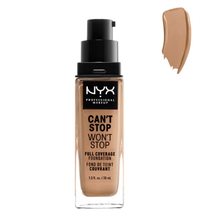 Nyx Can't Stop Won't Stop Fond de Teint Couvrance Totale Neutral Buff 30ml