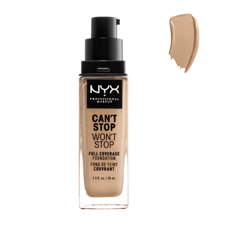 Nyx Can't Stop Won't Stop Fond de Teint Couvrance Complète Buff 30ml