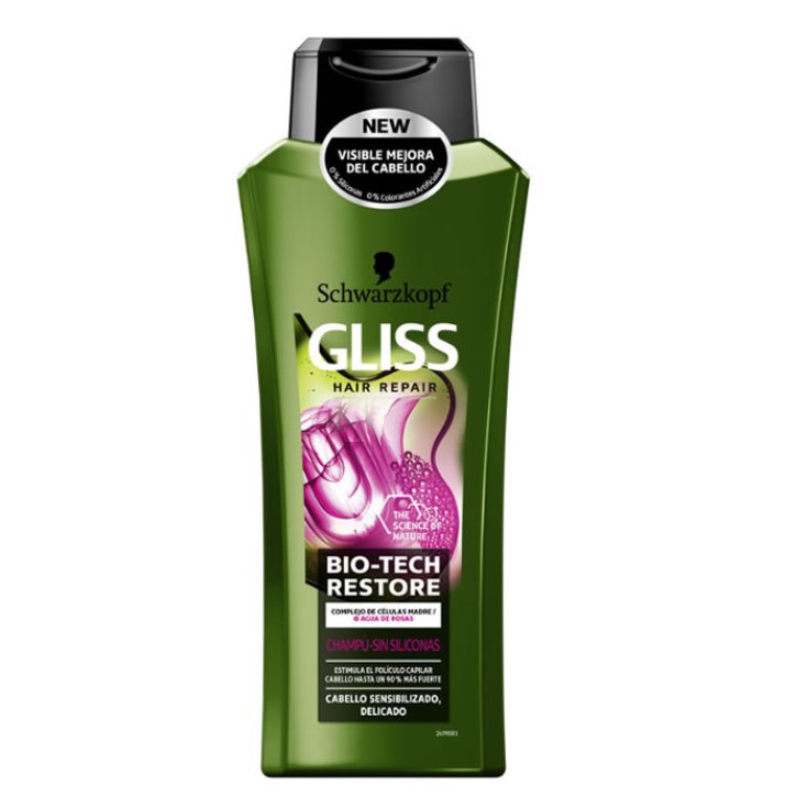Schwarzkopf Gliss Bio-Tech Restore Shampooing 400ml