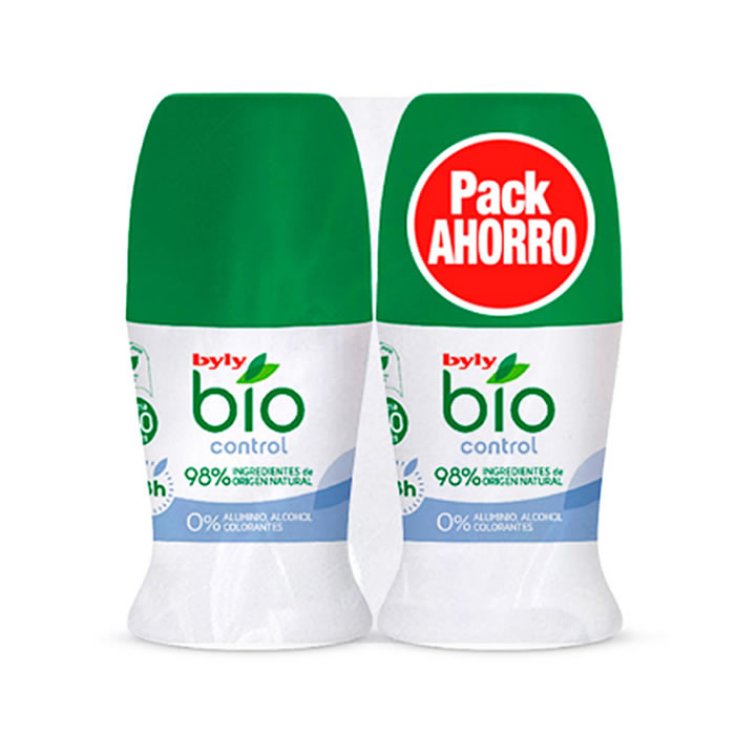 Byly Bio Natural 0% Control Déodorant Bille 2x50 ml