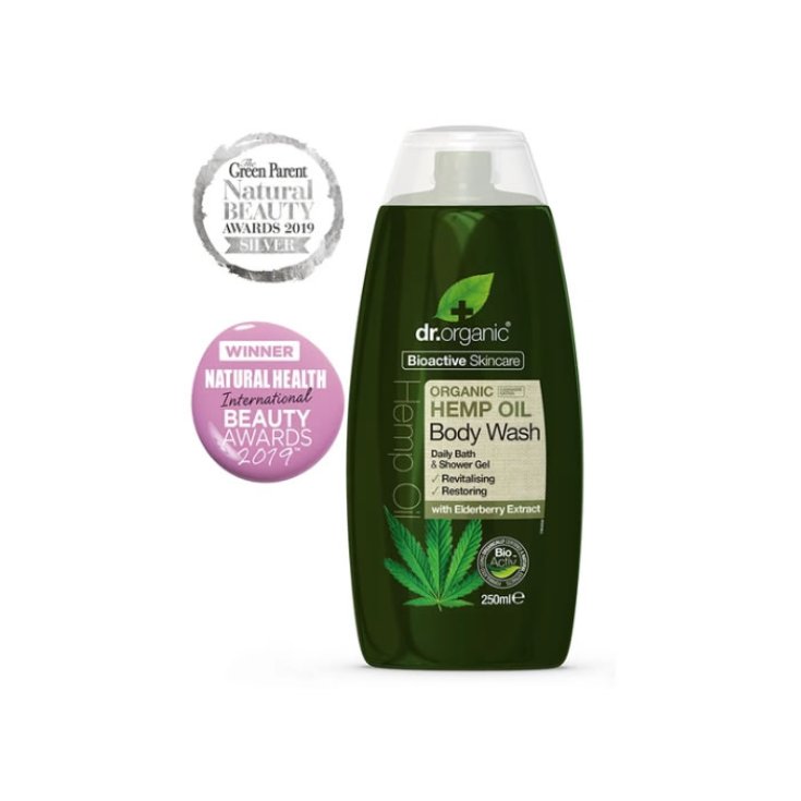 Dr. Organic Gel douche à l'huile de chanvre 250 ml
