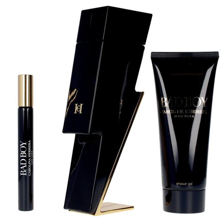 Carolina Herrera Bad Boy Eau De Toilette Vaporisateur 100 ml Coffret 3 Pièces 2020