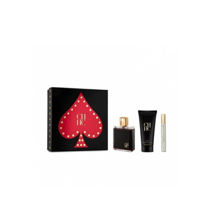 Carolina Herrera CH Men Eau de Toilette Vaporisateur 100 ml Coffret 3 Pièces 2020