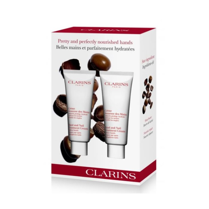 Clarins Crème Mains Et Ongles 2x100ml