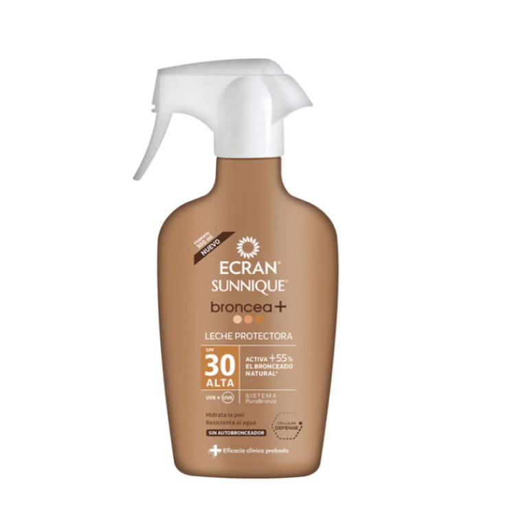 Ecran Sunnique Broncea+ Lait Protecteur Spf30 300 ml