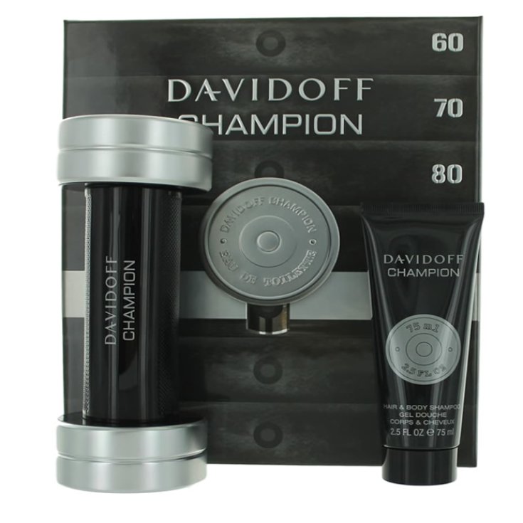 Davidoff Champion Eau De Toilette Vaporisateur 90ml Coffret 2 Pièces 2020