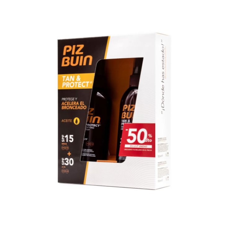 Piz Buin Tan And Protect Huile Duplo Spf15-Spf30