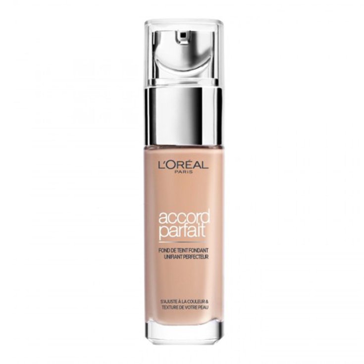 L'OREAL ACCORD PARFAIT BASE R2 VANILLE ROSE 1UN + CORRECTEUR 1U.