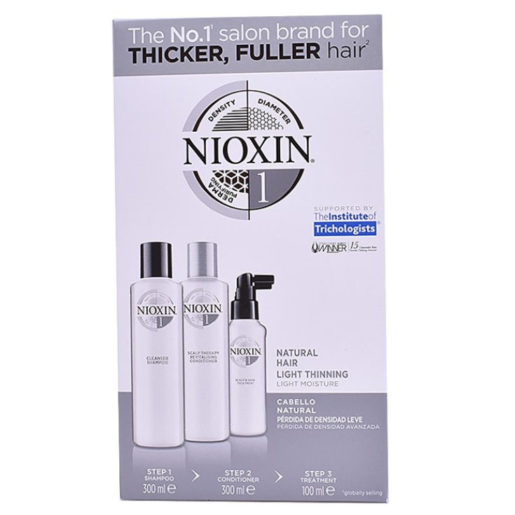 Nioxin System 1 Kit de traitement antichute 3 pièces 2020