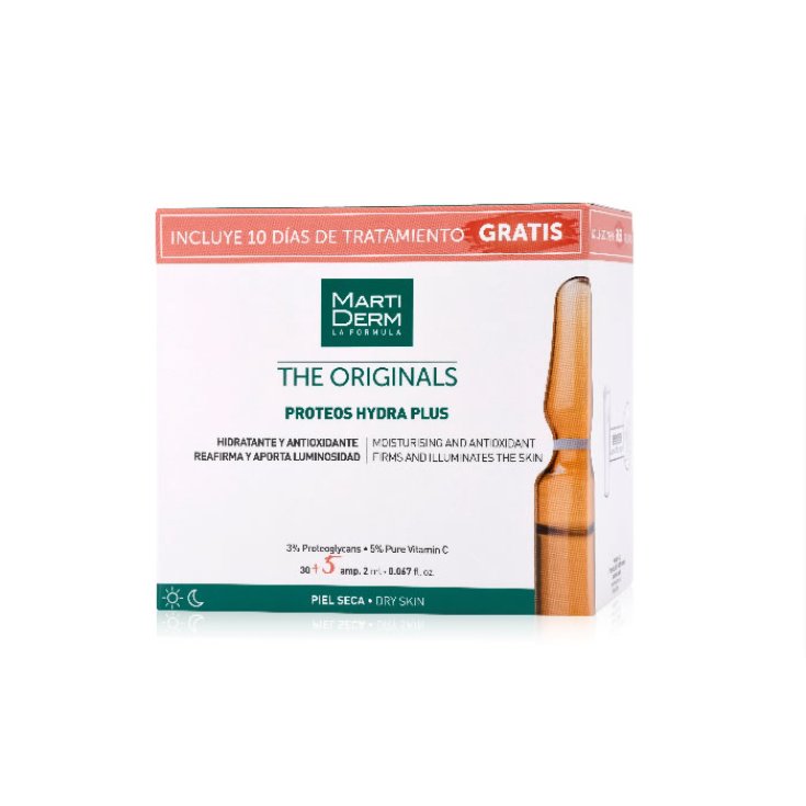 Martiderm Proteo Hydra Plus 30 Ampoules + Cadeau 10 Jours