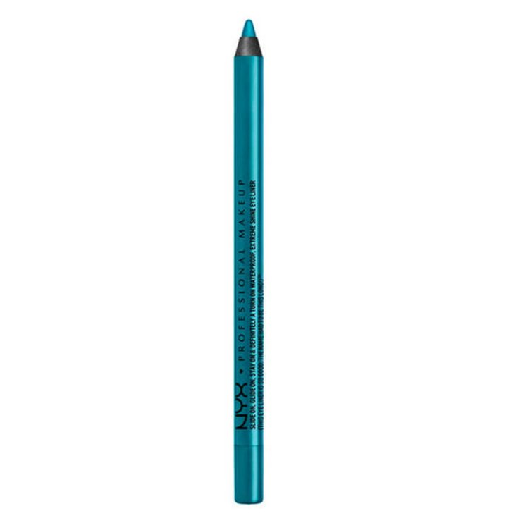 Nyx Slide On Pencil Waterproof Extreme Shine Eyeliner Azur