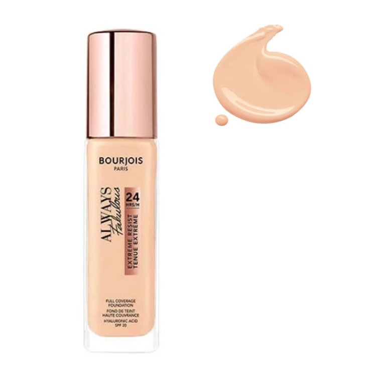 Bourjois Always Fabulous Fond de Teint 24H Spf20 100 Rose Ivoire 30 ml