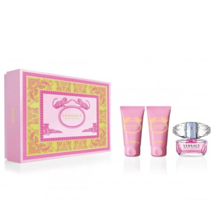 Versace Bright Crystal Eau De Toilette Vaporisateur 50 ml Coffret 3 Parties 2020