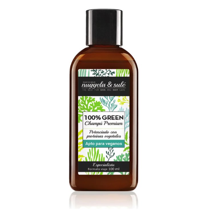 Nuggela and Blue Shampooing 100% vert Convient aux végétaliens 100ml