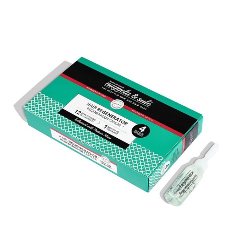Nuggela & Sulé Lot de 4 ampoules régénératrices capillaires Nuggela & Sulé Lot de 4 ampoules régénératrices capillaires