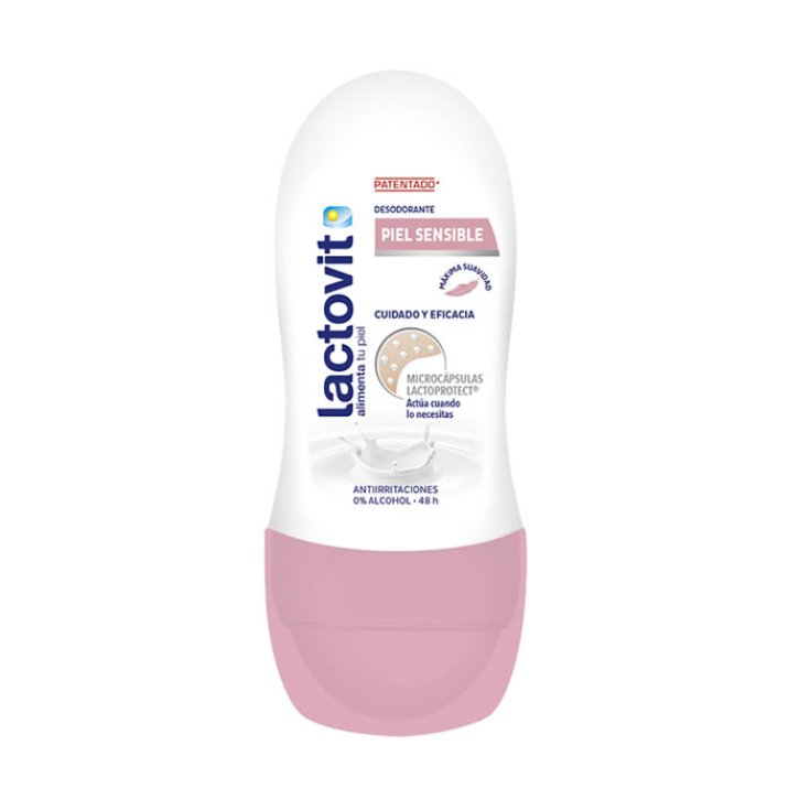 Lactovit Sensitive Déodorant Roll On 50 ml