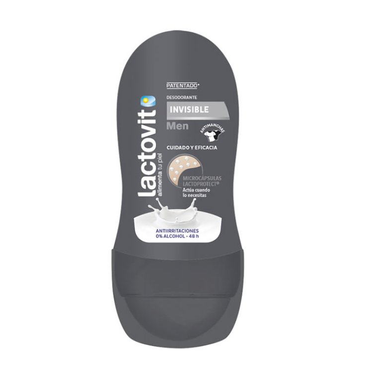 Lactovit Homme Déodorant Invisible Roll-On 50 ml