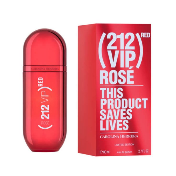 Carolina Herrera 212 Vip Rosé Eau De Parfum Vaporisateur 80 ml Édition Limitée 2020