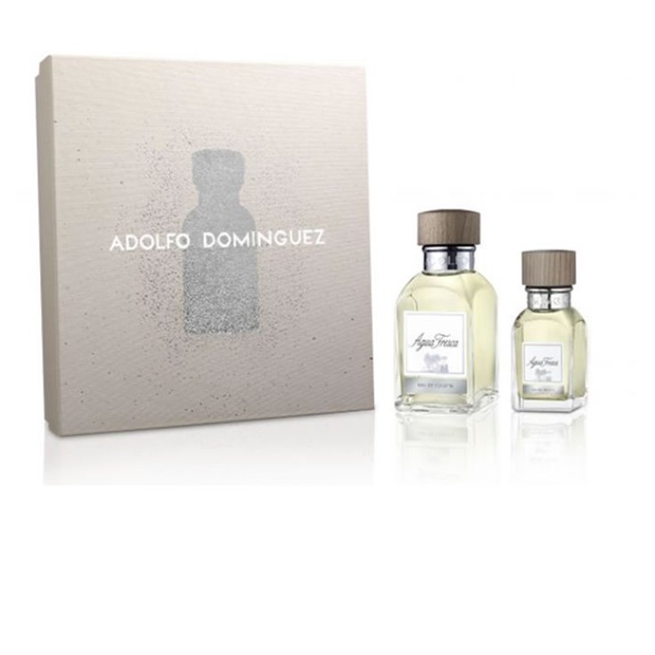 Adolfo Dominguez Agua Fresca Hombre Eau De Toilette Vaporisateur 120 ml Coffret 2 Parties 2019