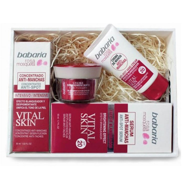 Babaria Vital Skin Crème Anti-Rides 180ml Coffret 4 Pièces 2019 Babaria Vital Skin Crème Anti-Rides 180ml Coffret 4 Pièces 2019