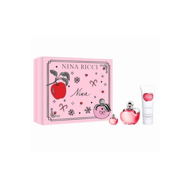 Nina Ricci Nina Eau De Toilette Vaporisateur 50 ml Coffret 3 Pièces 2019