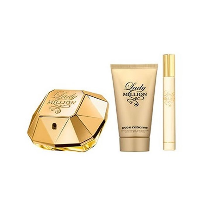 Paco Rabanne Lady Million Eau De Parfum Vaporisateur 50 ml Coffret 3 Parties 2019