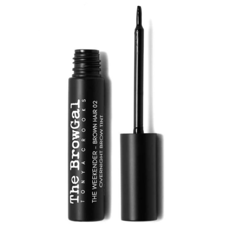 The BrowGal The Weekender Teinture Sourcils Nuit 02 Cheveux Bruns