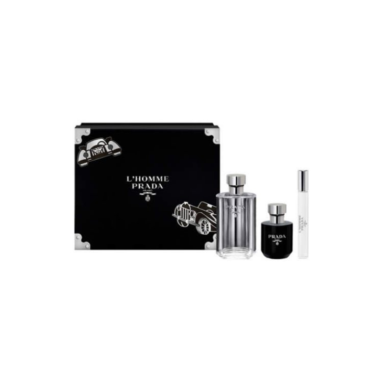 L'Homme De Prada Eau De Toilette Vaporisateur 100ml Coffret 3 Parties 2019