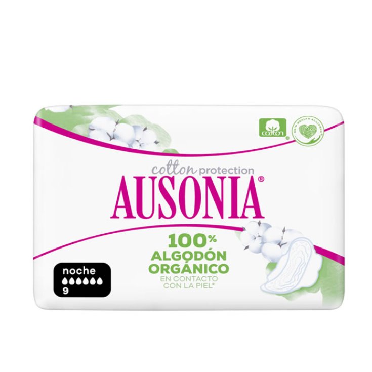 Ausonia Bio 100% Hélas Nuit 9 Unités