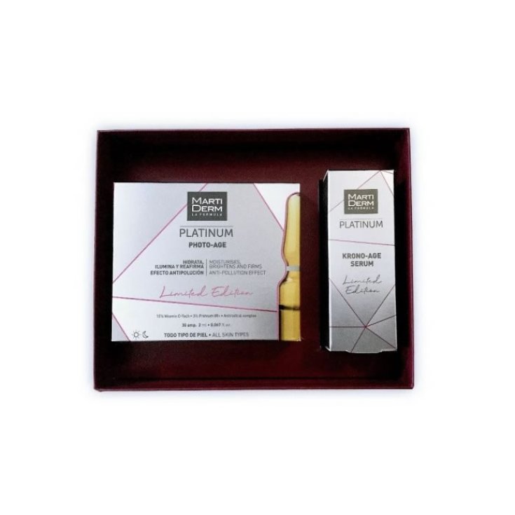 Martiderm Platinum Photo Age 30 Ampoules de 2 ml + Krono Age Sérum 15 ml