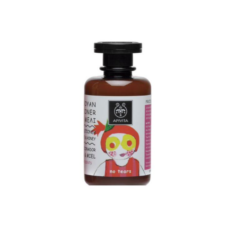 Apivita Kids Shampooing et après-shampooing au miel et à la grenade 250 ml