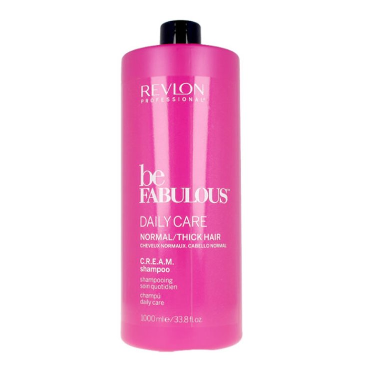 Revlon Be Fabulous Daily Care Shampoing crème normal 1000ml Revlon Be Fabulous Daily Care Shampoing crème normal 1000ml