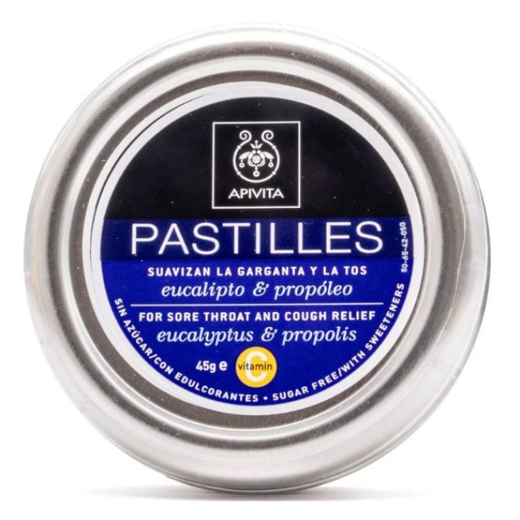 Apivita Pastilles Pour Gorge Gorge Eucalyptus & Propolis 45g Apivita Pastilles Pour Gorge Gorge Eucalyptus & Propolis 45g
