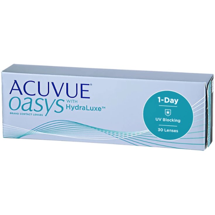 Lentilles de contact Acuvue Oasys Hydraluxe Remplacement 1 jour -3.50 BC / 8.5 30 unités