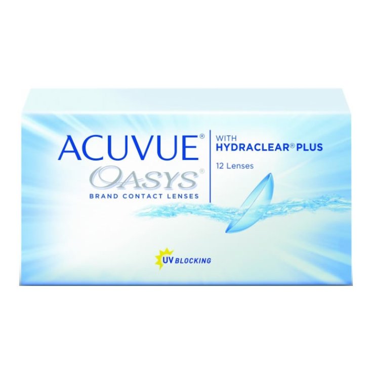 Lentilles de contact Acuvue Oasys Hydraclear 2 semaines de remplacement -5.00 BC / 8.4 12 unités