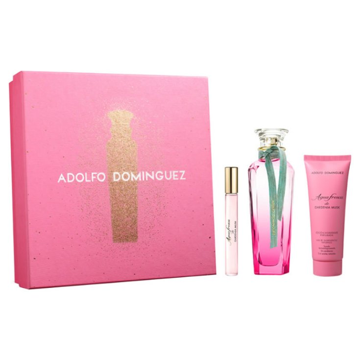 Adolfo Dominguez Agua Fresca Gardenia Musc Eau De Toilette Vaporisateur 120 ml Coffret 3 Parties 2019