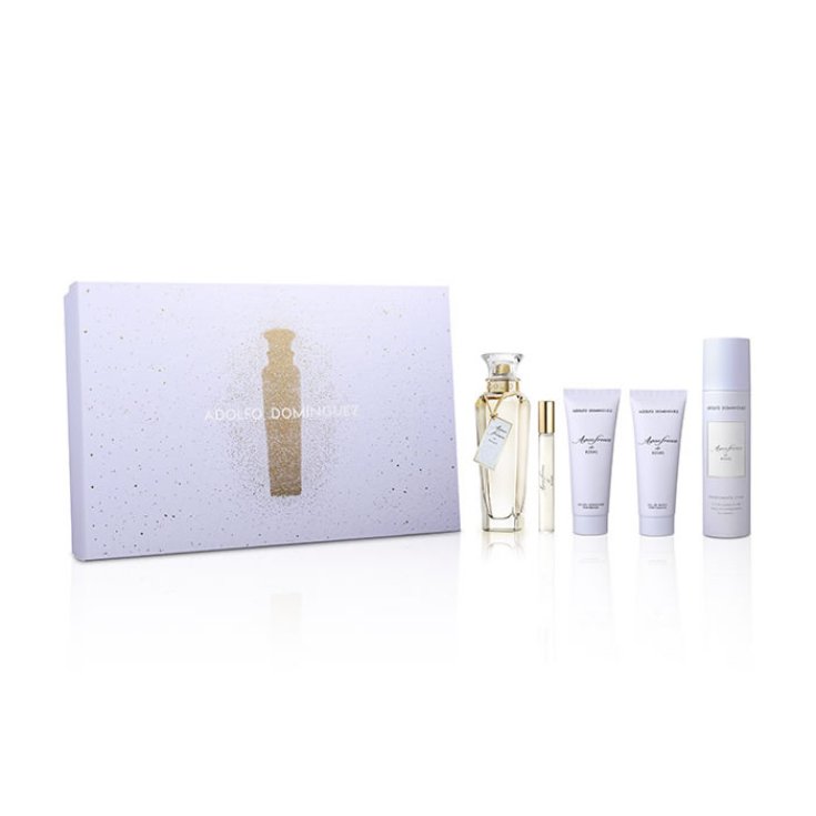 Adolfo Dominguez Agua Fresca De Rosas Eau De Toilette Vaporisateur 120 ml Coffret 5 Parties 2019