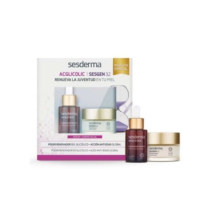 Sesderma Acglicolic Liposomal Serum + Sesderma Sesgen 32 Set 2 Parties