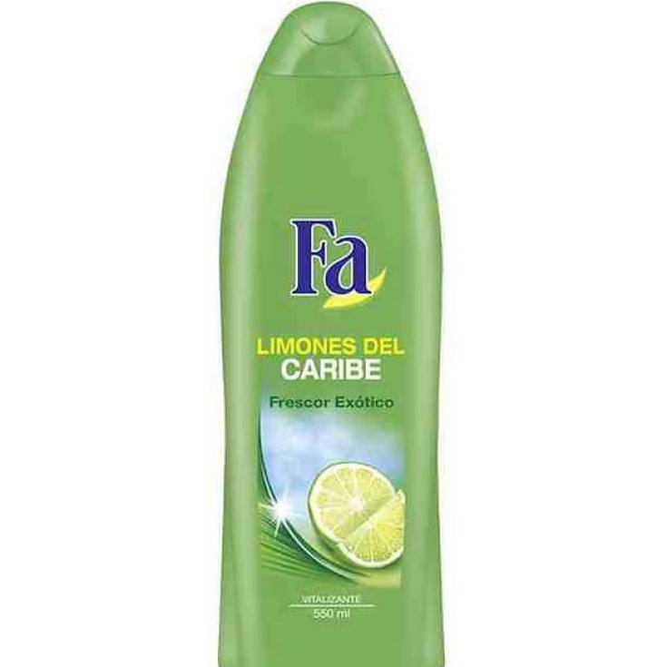 Fa Caraïbes Citrons Gel Douche 550ml