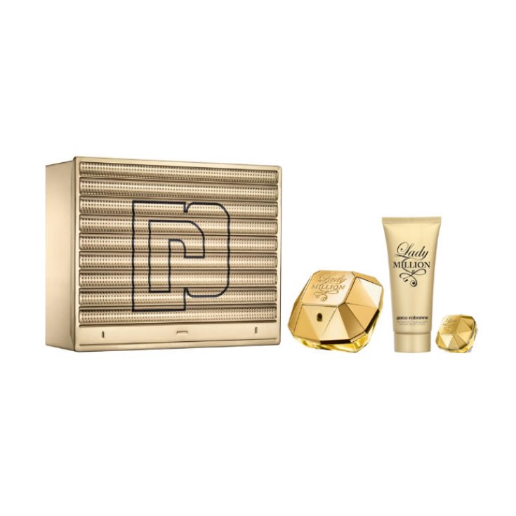 Paco Rabanne Lady Million Eau De Parfum Vaporisateur 80 ml Coffret 3 Parties 2019