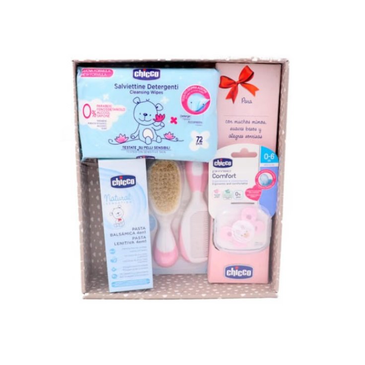 Chicco Mis Primeras Sonrisas Rosa Set 4 Pièces
